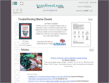 Tablet Screenshot of marinediesels.com